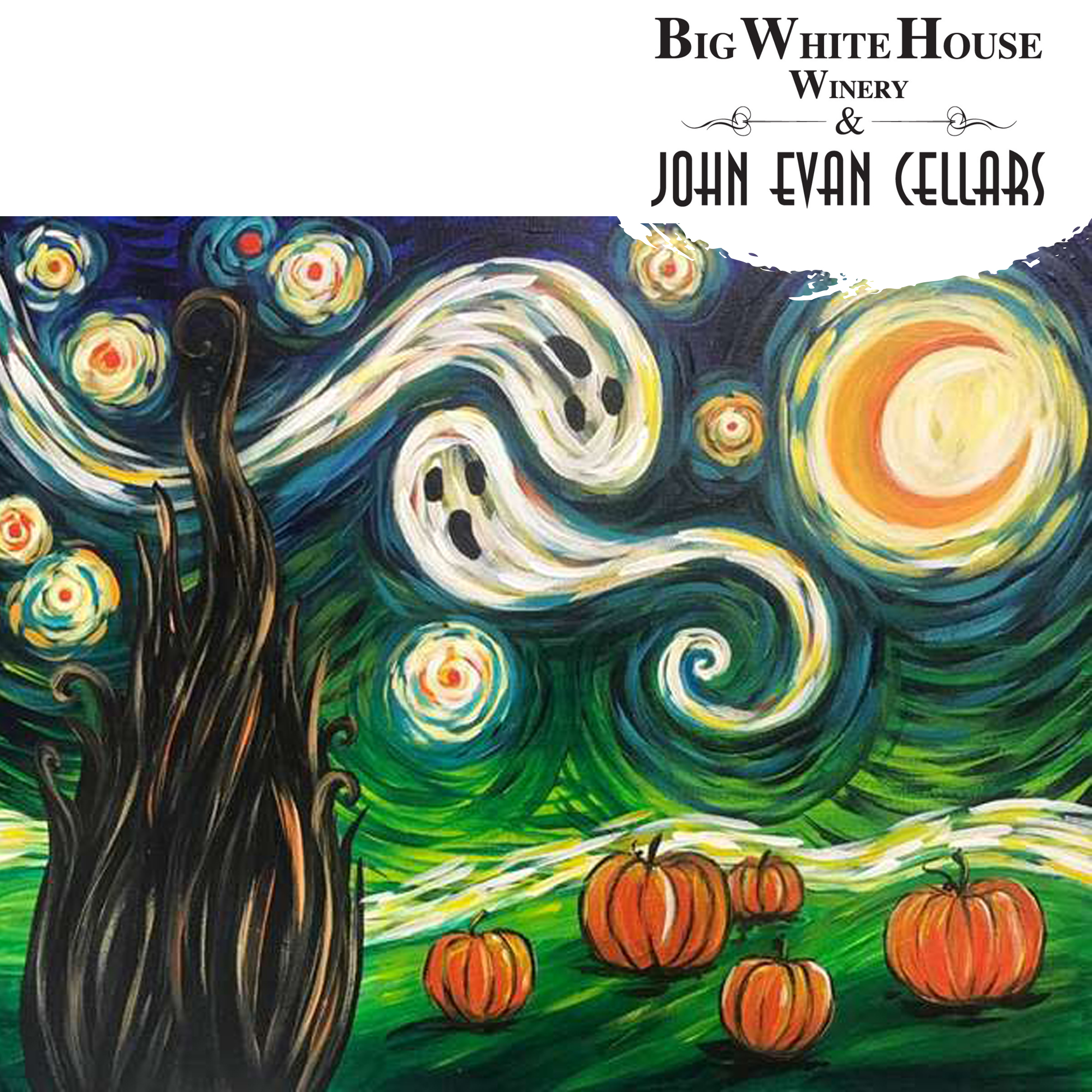 Van Gogh's Starry Night - Halloween